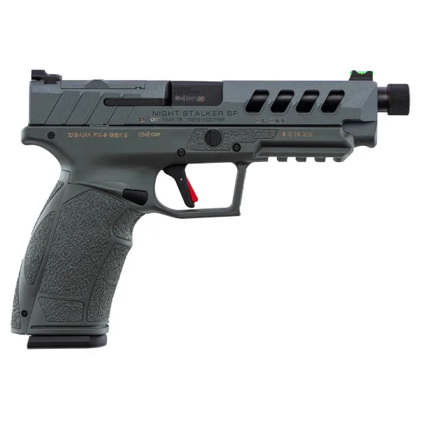 Pistolet TISAS NIGHT STALKER SF calibre 9x19 mm Fileté