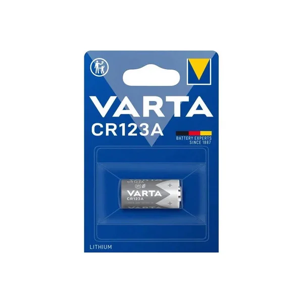 PILE LITHIUM CR123 BLISTER X1- 10 BLISTERS MINIMUM