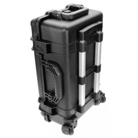 Valise étanche CED avec chariot  Chez DEVILLE ARMORY. Votre armurerie en ligne.