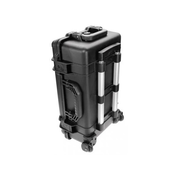 Valise étanche CED avec chariot  Chez DEVILLE ARMORY. Votre armurerie en ligne.