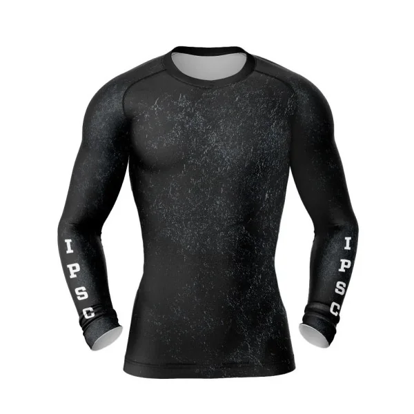 T-shirt compression manches longues DED IPSC Competition - Foncé