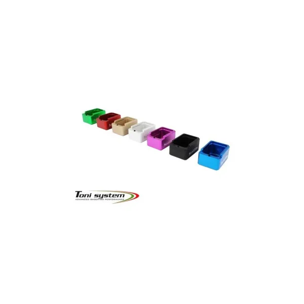 TONI SYSTEM PADSTIO Talon de chargeur pour STI 2011, NOIR
