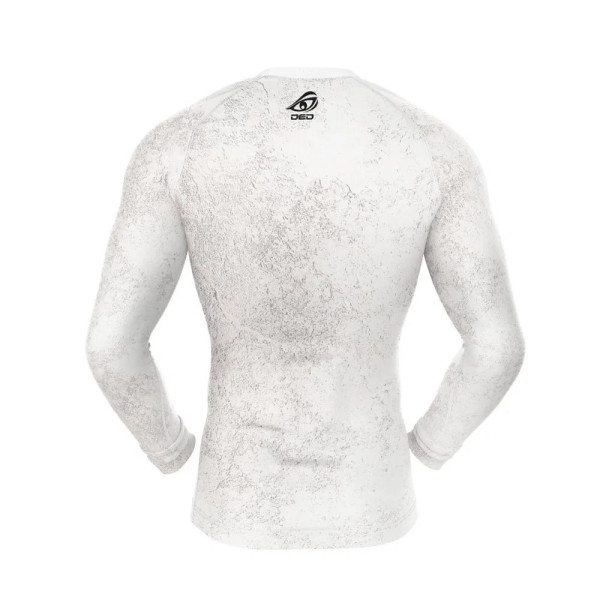 T-shirt de compression à manches longues DED IPSC Competition Blanc, taille : M, Type de vêtements : Regular (Homme)  Chez DEVIL