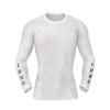 T-shirt de compression à manches longues DED IPSC Competition Blanc, taille : XXL, Type de vêtements : Regular (Homme)  Chez DEV
