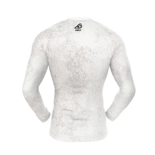 T-shirt compression manches longues DED IPSC Competition - Blanc