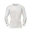 T-shirt compression manches longues DED IPSC Competition - Blanc