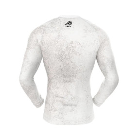 DED GLOCK Competition T-shirt de compression à manches longues Blanc, taille : 3XL, Type de vêtements : Regular (Homme)  Chez DE
