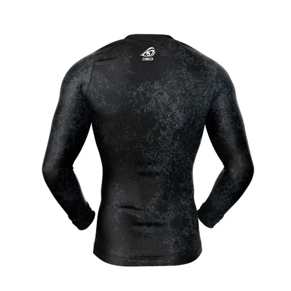 DED GLOCK T-shirt de compression à manches longues de compétition foncé, taille : 9XL, type de vêtements : régulier (hommes) Ch