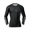 DED GLOCK Competition T-shirt de compression à manches longues Dark, taille : XXL, Type de vêtements : Femme