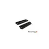 Toni System Plaquettes Poignée Longues 1911 Vibram Grip Noir