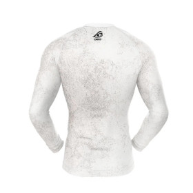 DED STI Competition T-shirt de compression à manches longues Blanc, taille : L, Type de vêtements : Regular (Homme)  Chez DEVILL