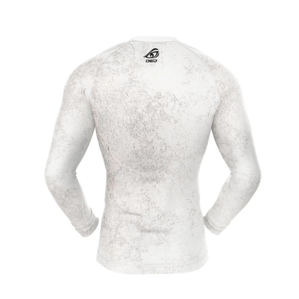 DED STI Competition T-shirt de compression à manches longues Blanc, taille : L, Type de vêtements : Regular (Homme)  Chez DEVILL
