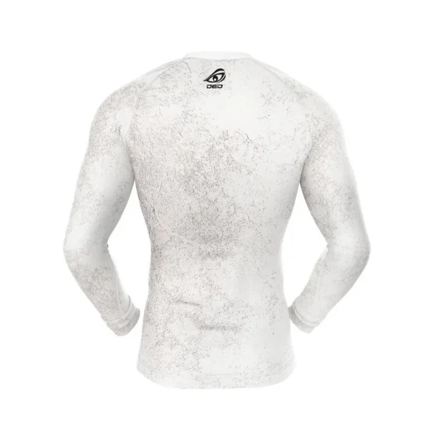 T-shirt compression manches longues DED STI Competition - Blanc