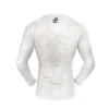T-shirt compression manches longues DED STI Competition - Blanc