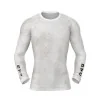 T-shirt compression manches longues DED STI Competition - Blanc