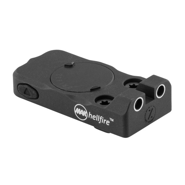 Hellfire visée glock illuminée  Chez DEVILLE ARMORY. Votre armurerie en ligne.