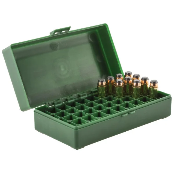Megaline Boîte de rangement 50 munitions cal. 44 Magnum