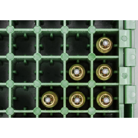 Boîte de rangement 50 munitions cal. 222 / 223  Chez DEVILLE ARMORY. Votre armurerie en ligne.