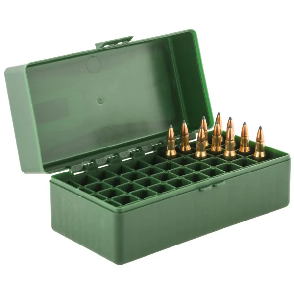 Megaline Boîte de rangement 50 munitions cal. 222 / 223