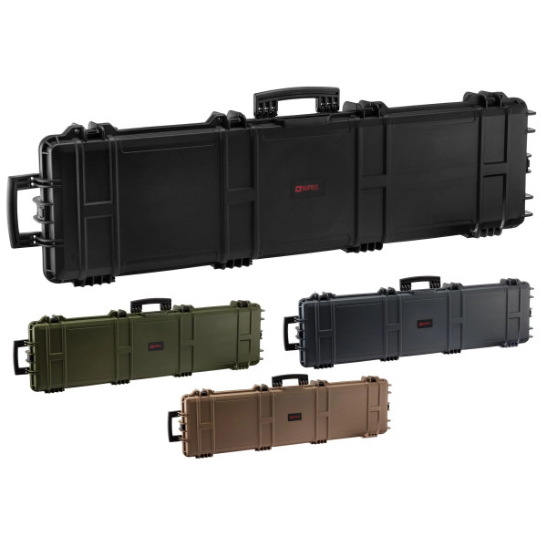 Mallette XL Waterproof noire 137 x 39 x 15 cm mousse pré-découpée - Nuprol  Chez DEVILLE ARMORY. Votre armurerie en ligne.