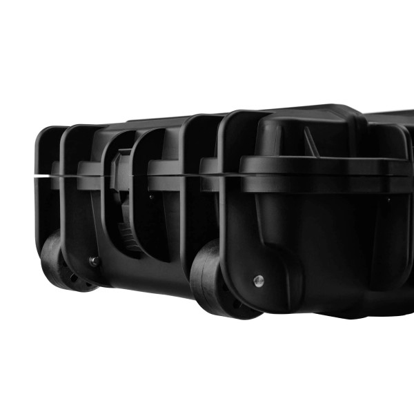 Mallette XL Waterproof noire 137 x 39 x 15 cm mousse pré-découpée - Nuprol  Chez DEVILLE ARMORY. Votre armurerie en ligne.