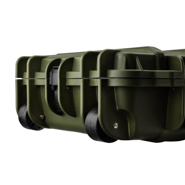 Mallette XL Waterproof OD Green 137 x 39 x 15 cm mousse pré-découpée - Nuprol  Chez DEVILLE ARMORY. Votre armurerie en ligne.