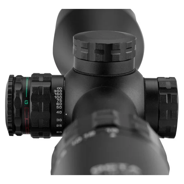 Nikko Stirling Lunette polyvalente OCTA 2-16x50 Lumineuse, focus réglable