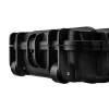 Mallette XL noire 137 x 39 x 15 cm mousse vague - Nuprol