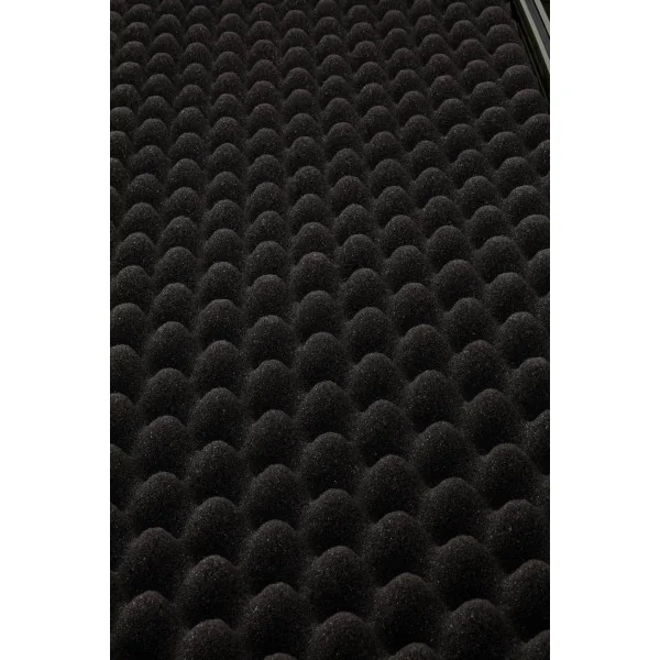 Mallette XL noire 137 x 39 x 15 cm mousse vague - Nuprol