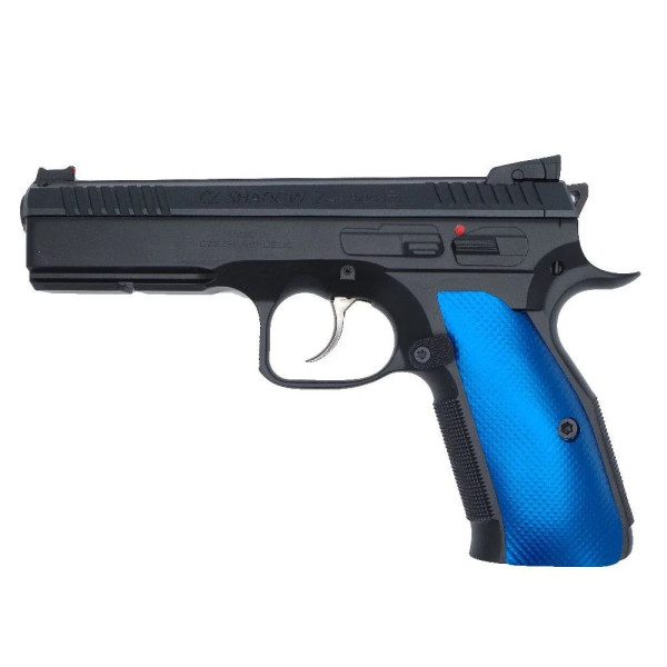 TONI SYSTEM GCZ3D X3D Poignées longues pour CZ 75 SP-01, CZ SHADOW 2, ROUGE  Chez DEVILLE ARMORY. Votre armurerie en ligne.