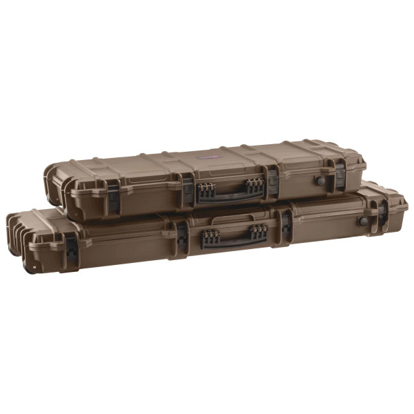 Mallette XL Waterproof Tan 137 x 39 x 15 cm mousse vague - Nuprol  Chez DEVILLE ARMORY. Votre armurerie en ligne.