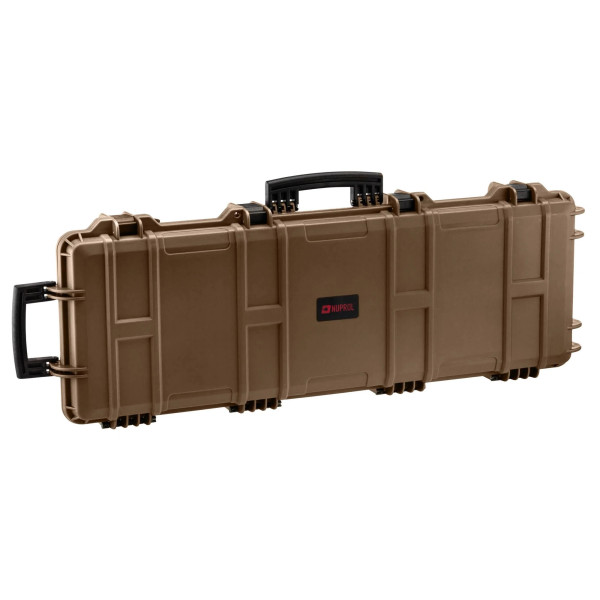 Mallette Waterproof tan 103 x 33 x 15 cm - Nuprol  Chez DEVILLE ARMORY. Votre armurerie en ligne.