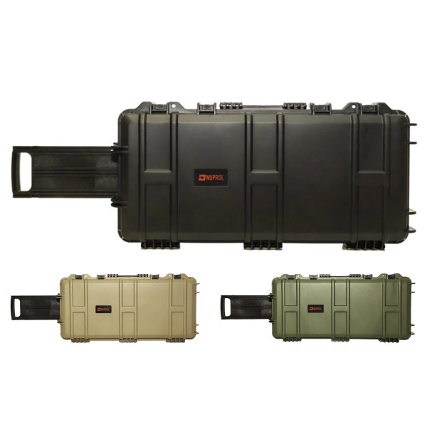 Mallette Waterproof 75x33x13cm noire  Chez DEVILLE ARMORY. Votre armurerie en ligne.