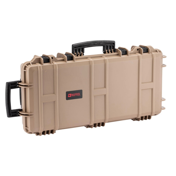 Mallette Waterproof 75x33x13cm Tan  Chez DEVILLE ARMORY. Votre armurerie en ligne.