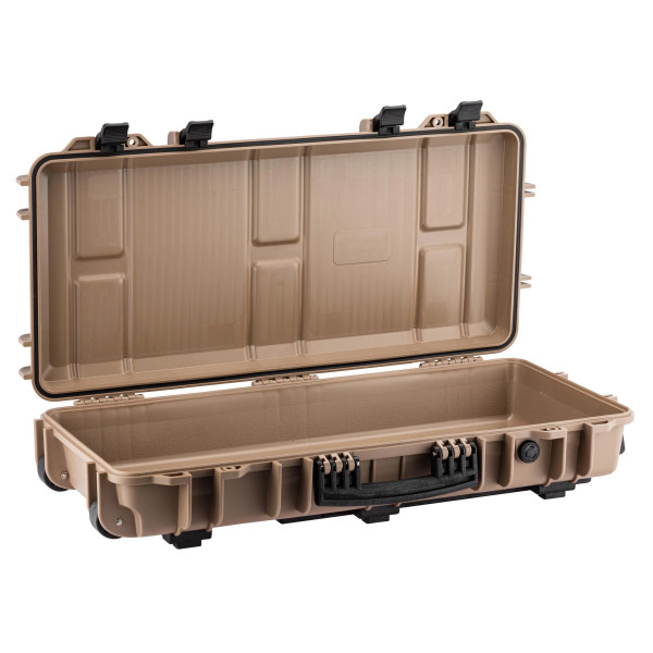 Mallette Waterproof 75x33x13cm Tan  Chez DEVILLE ARMORY. Votre armurerie en ligne.