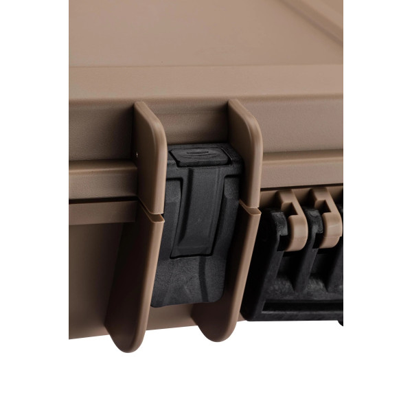 Mallette Waterproof 75x33x13cm Tan  Chez DEVILLE ARMORY. Votre armurerie en ligne.