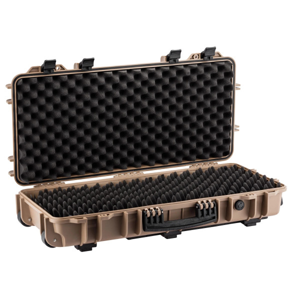 Mallette Waterproof 75x33x13cm Tan  Chez DEVILLE ARMORY. Votre armurerie en ligne.