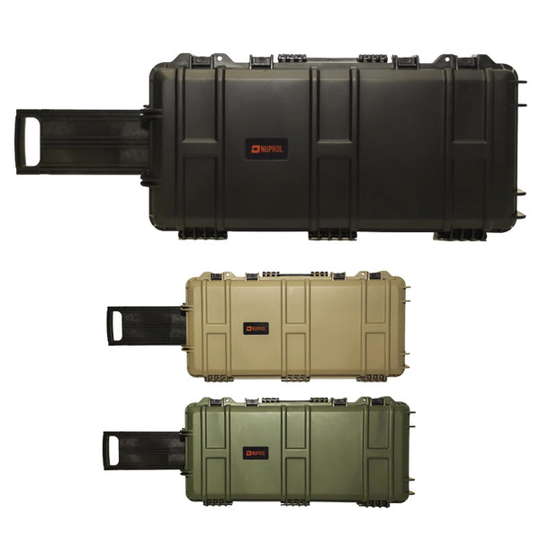 Mallette Waterproof 75x33x13cm mousse pré-decoupée noire  Chez DEVILLE ARMORY. Votre armurerie en ligne.