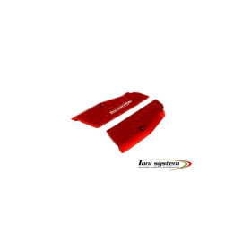 TONI SYSTEM GCZVC Vibram Grips Court pour CZ 75 SP-01, ORANGE  Chez DEVILLE ARMORY. Votre armurerie en ligne.