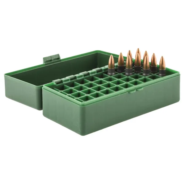Megaline Boîte de rangement 50 munitions cal. 7.62 x 39