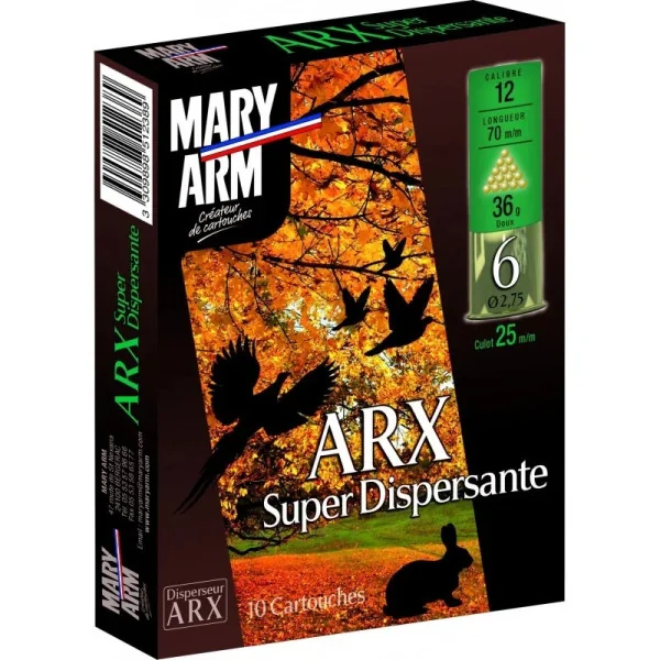 Cartouches Mary Arm ARX Super Dispersante - Cal. 12/70