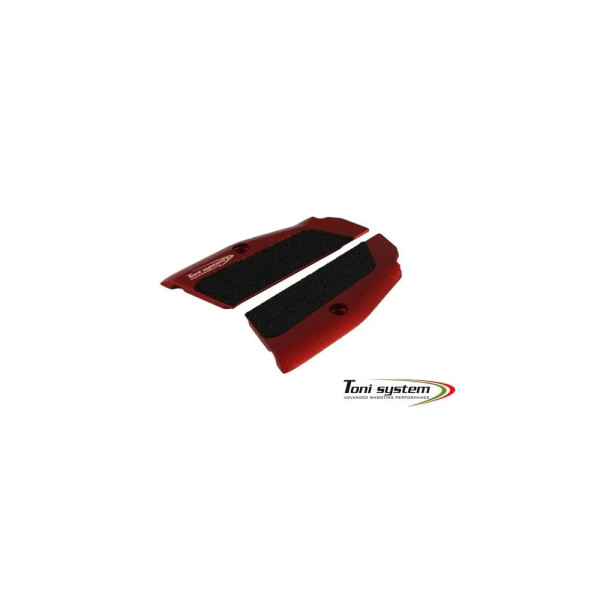 TONI SYSTEM GCZHC High Grips Short pour CZ 75, SABLE  Chez DEVILLE ARMORY. Votre armurerie en ligne.