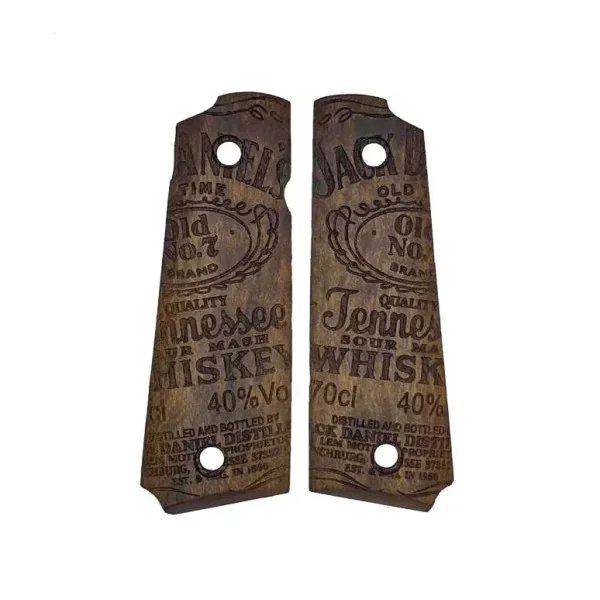 Mbt Grips PLAQUETTES BOIS PT1911 JACK DANIEL'S