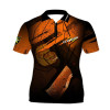 T-shirt DED CZ Shadow 2 Orange, taille: XXS, Nom personnalisé: Avec nom personnalisé, Type de vêtements: Régulier (Hommes)  Chez