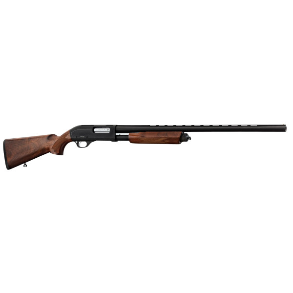 Fusil de chasse à pompe Yildiz S71 crosse bois Cal 12/76  Chez DEVILLE ARMORY. Votre armurerie en ligne.
