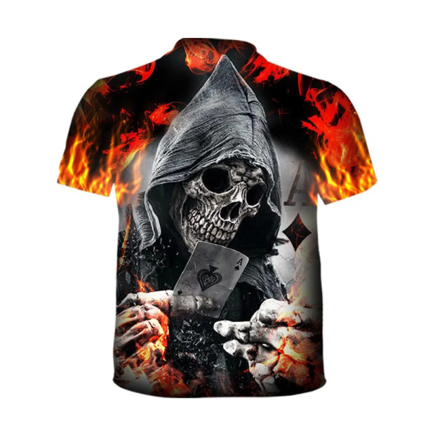 T-shirt DED Skull, taille : 8XL, Nom personnalisé : Sans nom, Type de vêtements : Régulier (Hommes)  Chez DEVILLE ARMORY. Votre 