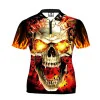 T-shirt DED Skull, taille: XXS, Nom personnalisé: Pas de nom, Type de vêtements: Femme