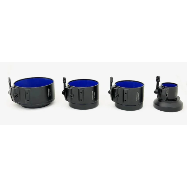 Rusan adaptateur monobloc pour clip-on vision thermique pour Pixfra Chiron...