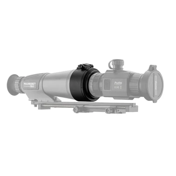 Rusan adaptateur monobloc pour clip-on vision thermique pour Pixfra Chiron...