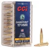 Cartouches CCI .17 HMR Gamepoint 20 grains